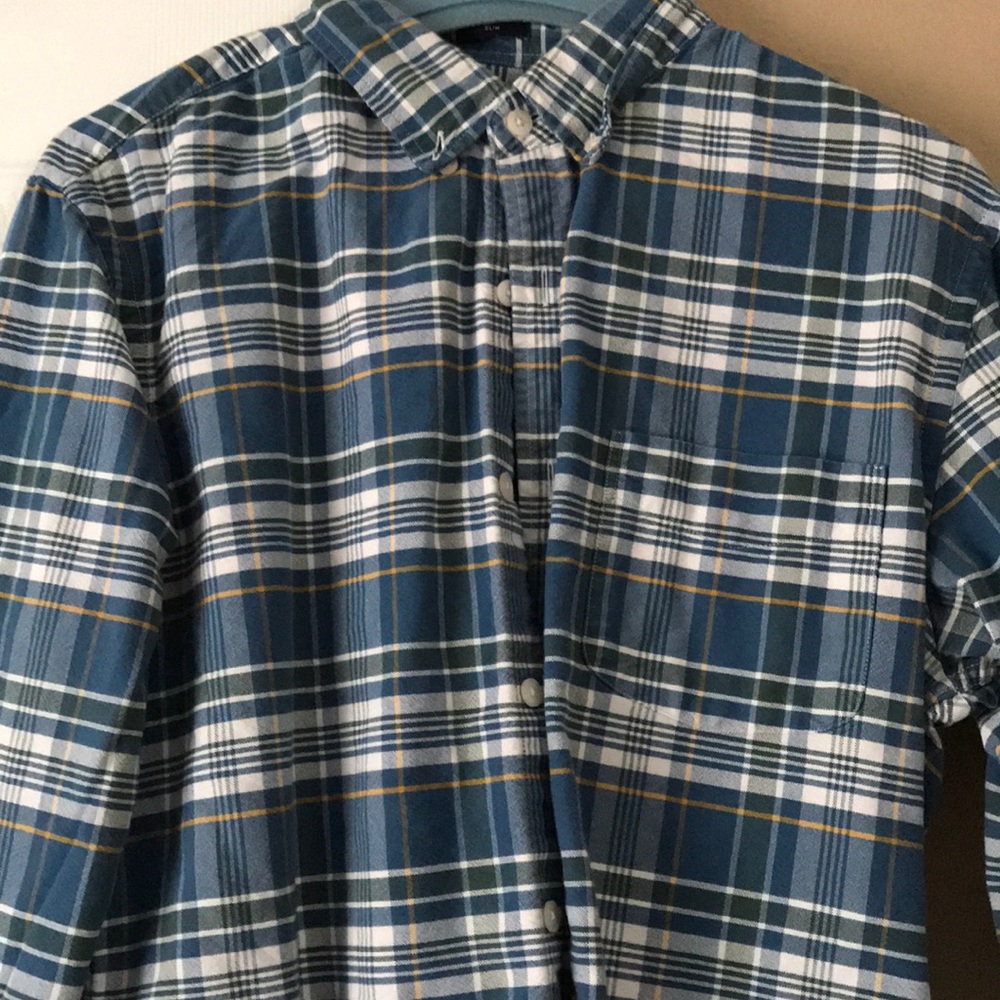 Plaid Button Down - image 2